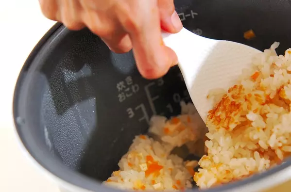 フキご飯の作り方3