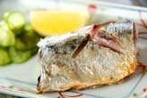 サバの塩焼き・酢の物添