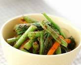 サヤインゲンのゴマ和え