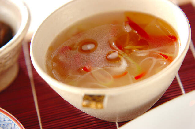 紅白中華スープ
