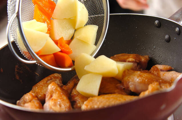 手羽肉の中華風煮込みの作り方の手順5