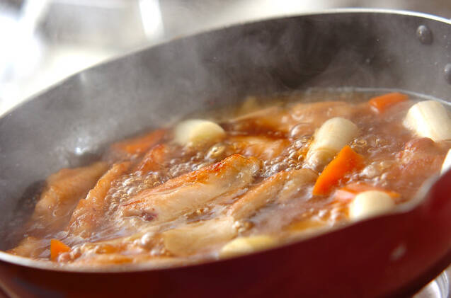 手羽肉の中華風煮込みの作り方の手順6