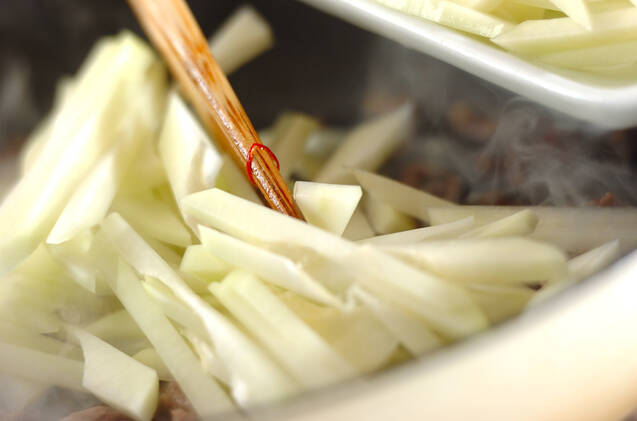 青パパイヤのタイ風辛炒め by 中島和代さんの作り方の手順2