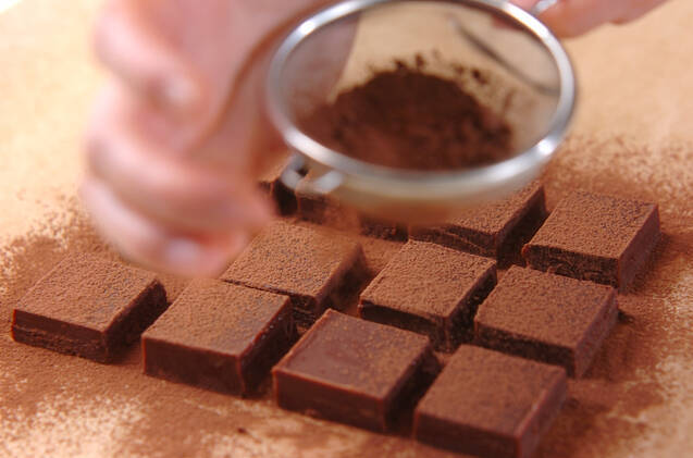 簡単だけど本格的！とろける生チョコの作り方の手順6