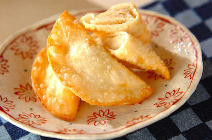 白花豆のひとくち揚げ