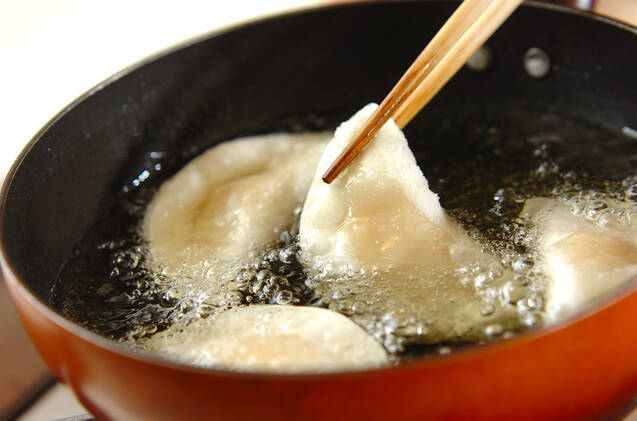 白花豆のひとくち揚げの作り方の手順5