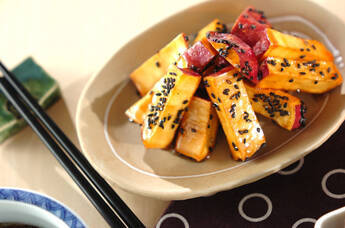 サツマイモのデザート