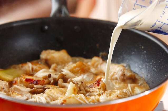 鶏肉の白ワイン煮の作り方の手順7