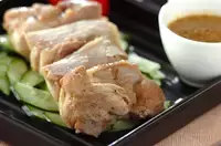 レンジで蒸し鶏