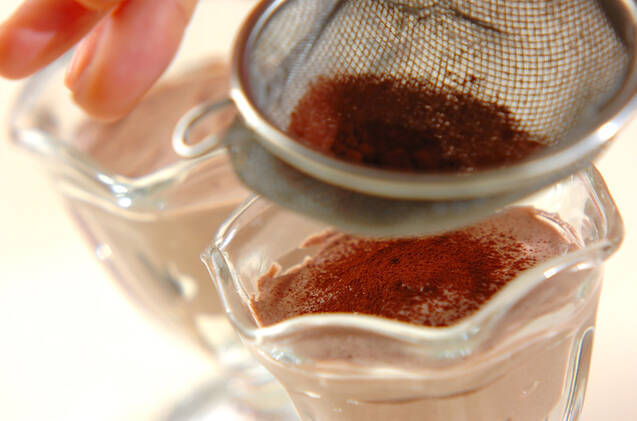 水きりヨーグルトのティラミス風デザートの作り方の手順4