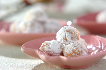 桜のクッキーボール