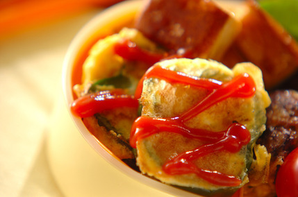 ピーマンのプチキッシュ