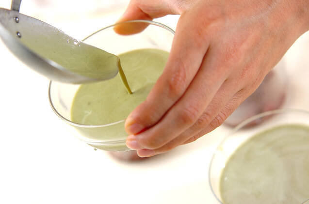 ふるふる抹茶プリンの作り方の手順5