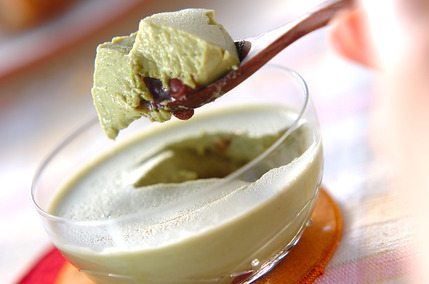 ふるふる抹茶プリン