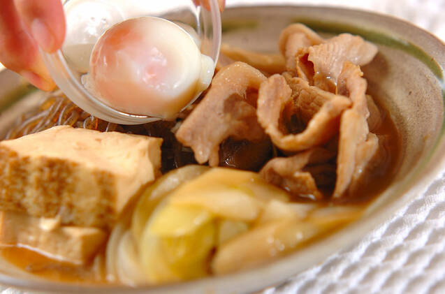豚肉のすき焼き風煮物の作り方の手順8
