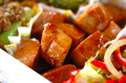 マグロの炒め煮