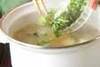 カキのお吸い物の作り方の手順5