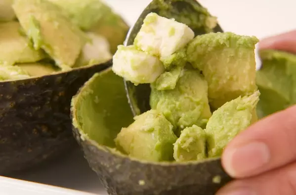 アボチーズ冷やっこ風の作り方2