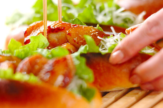 鶏の照焼きサンドの作り方の手順9