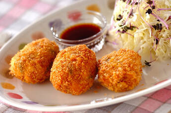 桜エビと豆腐のコロッケ