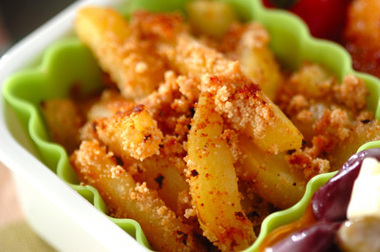 ジャガイモのタラコ炒め