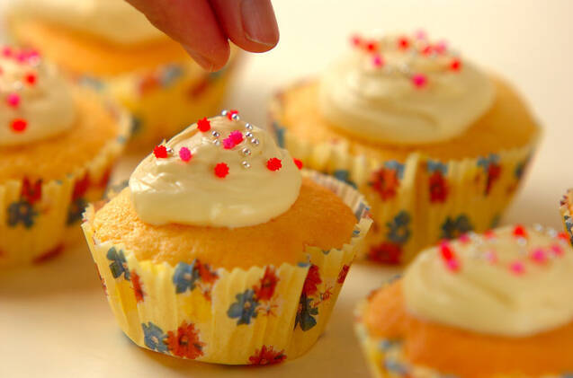 レモンクリームカップケーキの作り方の手順8