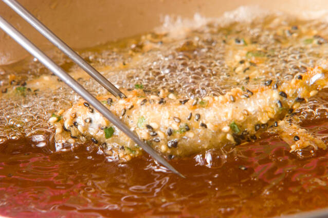 ワカサギの風味揚げの作り方の手順4