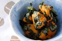 里芋ののり和え