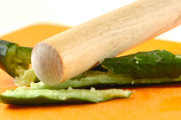 ポリポリキュウリの作り方の手順1