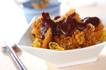 アナゴのフライ丼