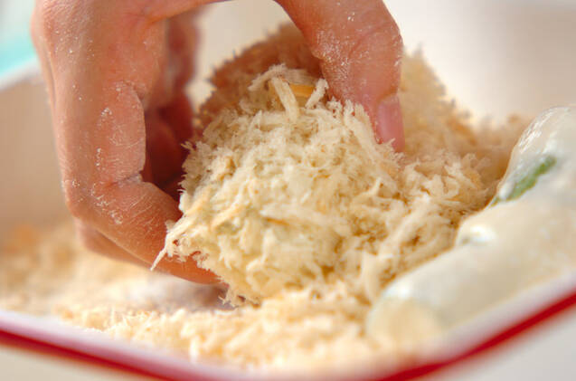 アナゴのフライ丼の作り方の手順7