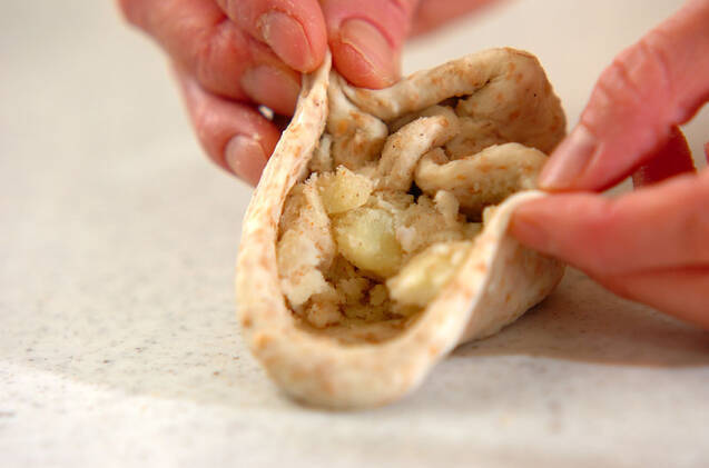 アルパラタの作り方の手順3