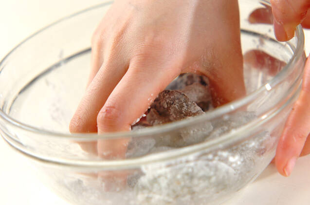 エビと野菜の和風マヨ和えの作り方の手順1