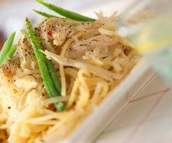 チキンジャガパスタ