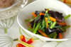 小松菜の中華和えの作り方の手順