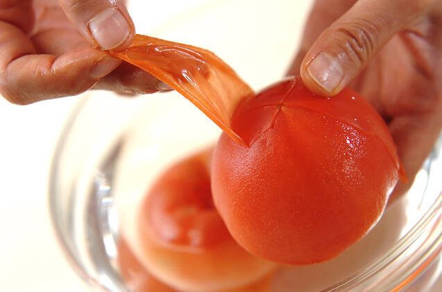カキのトマトリゾットの作り方の手順2
