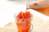 スイカのロゼワインがけの作り方3