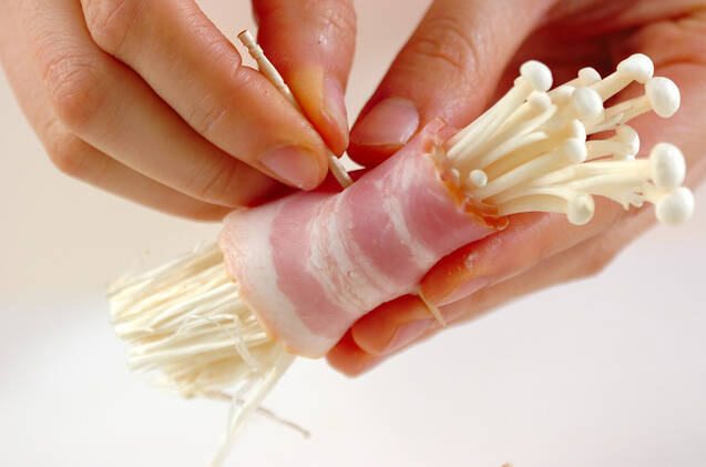 エノキベーコンの作り方の手順2