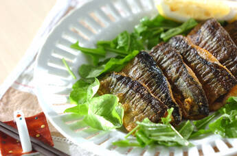 サンマのカレーソテー