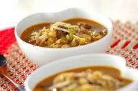 ユッケジャンスープ