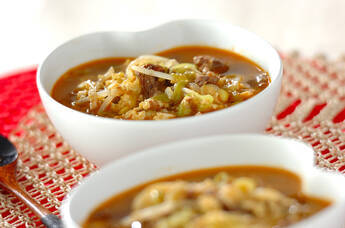 ユッケジャンスープ