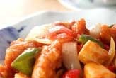 鶏と野菜の酢豚風