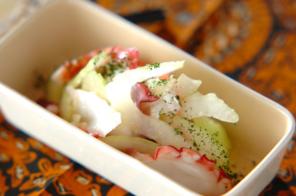 タコとセロリのマリネ