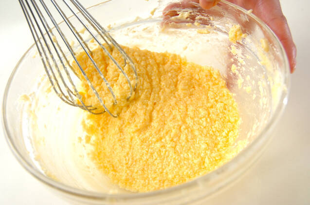 チョコレートソフトクッキーの作り方の手順2