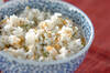 しらすゴマ混ぜご飯の作り方の手順