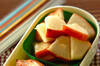 リンゴのジンジャーマリネの作り方の手順