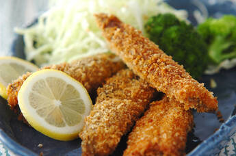 サンマのチーズフライ