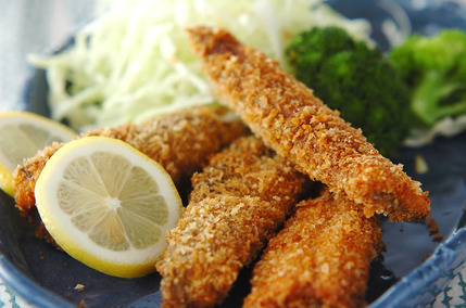 サンマのチーズフライ