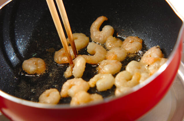 簡単エビマヨの作り方の手順2