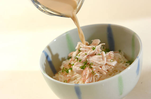 和風ぶっかけ素麺の作り方の手順5